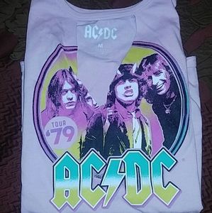 Pink ACDC Tee